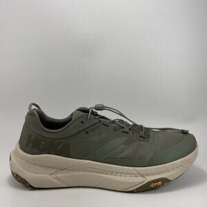 Hoka One One Transport GTX Running Shoes Mens Size 13 D Green Goretex Waterproof